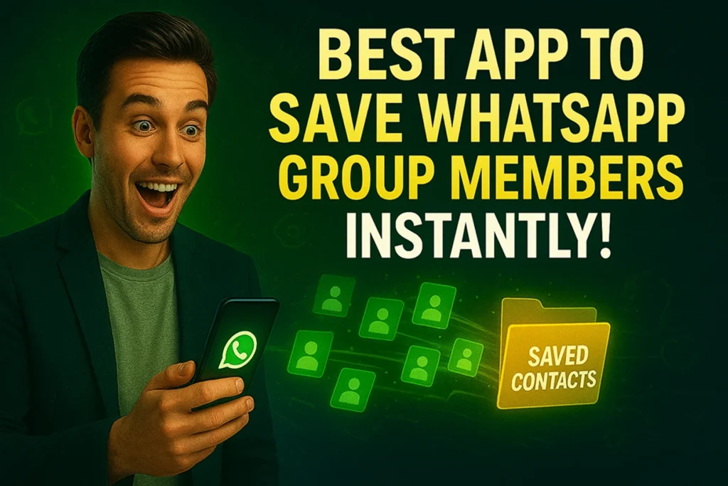 Autosave Contacts App for WhatsApp